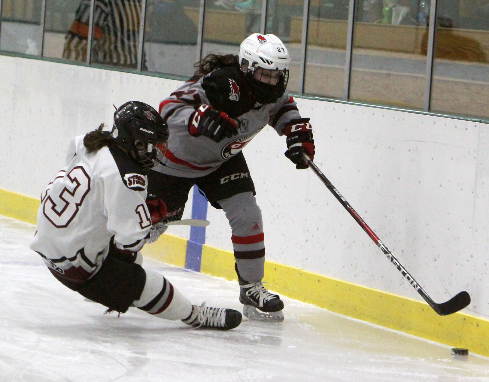 Prep girls hockey state semifinals: Chippewa Falls/Menomonie at Central Wisconsin 2-17-21